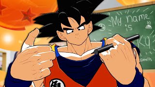 Goku Goes to School VRChat [upl. by Annaegroeg]