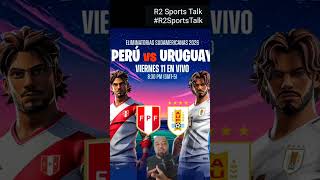 Conmebol Qualifiers Perú vs Uruguay soccer [upl. by Connelly]