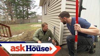 How to Install a Channel Drain  Ask This Old House [upl. by Kandace950]