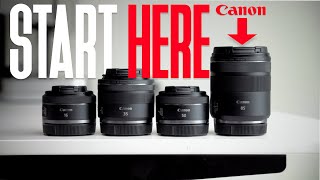 Canon RF Lens Starter Set HIgh Quality at a Low Cost [upl. by Idieh]