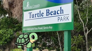 Turtle Beach in Sarasota Florida What a great beach 🏖️🏝️🌊 [upl. by Susejedesoj]