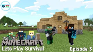 Tamil Plays Minecraft Lets Play Survival  Episode 3 [upl. by Keemahs]