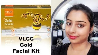 VLCC Gold Facial at Home step by step  Gold Facial at Home [upl. by Lebezej]