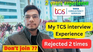 TCS interview పోయింది  Most honest interview Experience  I got rejected 2 times tcs hyderabad [upl. by Airalednac]