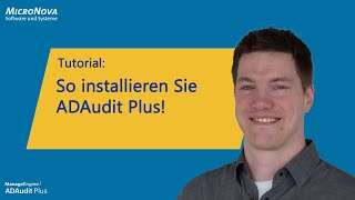 ADAudit Plus – Installation [upl. by Perdita67]