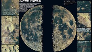 Los Continentes Crateres y Oceanos de la Tierra en la Luna [upl. by Lonnie149]