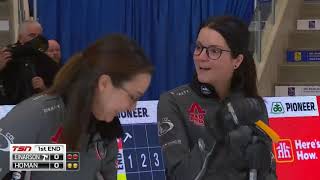 2018 Home Hardware Canada Cup  Einarson vs Homan Draw 2 [upl. by Annuaerb]