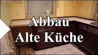 Abbau  Alte Küche  Garteneinkochfee Meine Küche [upl. by Doxia]