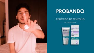 Probando PEROXIDO DE BENZOILO de Galderma FUNCIONA para el acné [upl. by Hepza]