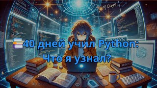 40 дней изучал Python Итоги и выводы 📈 [upl. by Ellecrad]