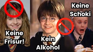 Diese Unglaublichen Regeln mussten die Harry Potter Schauspieler einhalten 😱 [upl. by Trudnak]