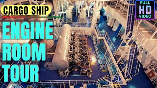 Cargo Ship Engine Room [upl. by Eob]