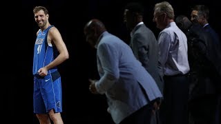 FULL CEREMONY  The Dallas Mavericks amp NBA Legends Honor Dirk Nowitzki  April 9 2019 [upl. by Hadwyn]