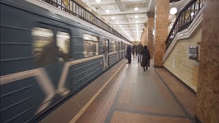 Russia Moscow metro ride from Комсомо́льская to Красносе́льская [upl. by Jeremy]