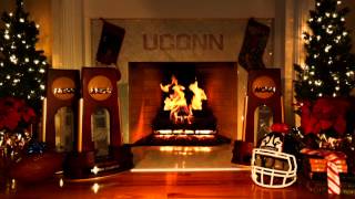 UConn Yule Log [upl. by Llenyar]