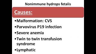 hydrops fetalis 2 [upl. by Aicertal]