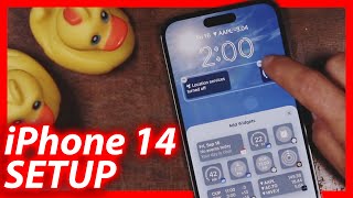 How To Setup The iPhone 14 Pro Max Tutorial  How To Setup A New iPhone [upl. by Bayless240]