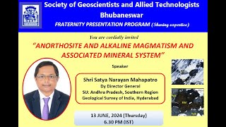 Anorthosite and Alkaline Magmatism and Associated Mineral System  LIVE [upl. by Estele]