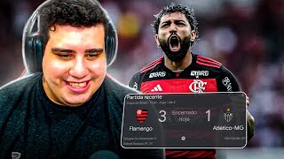 REACT FLAMENGO 3X1 ATLETICO MINEIRO COPA DO BRASIL 2024 [upl. by Yesdnik218]