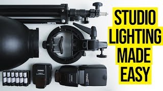 Best Studio Photography Lighting Kit for Beginners [upl. by Kenney166]