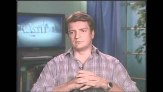 Interview with Nathan Fillion star of Castle and Firefly [upl. by Atteloiv]