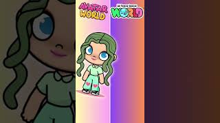 COLORFUL HAIRSTYLES Showdown – Toca Boca vs Avatar World 🌈💇‍♀️ [upl. by Snowber]