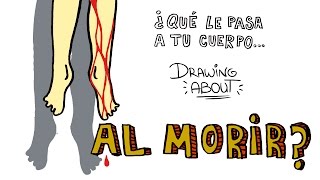 ¿QUÉ LE PASA A TU CUERPO AL MORIR 💀 Drawing About [upl. by Manno139]