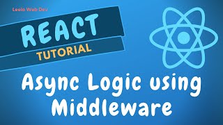 69 Perform Async Ajax API Call using Redux Middleware dispatch actions in React App  ReactJS [upl. by Elicia232]