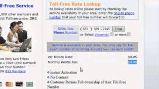 How To Get Your Own Toll Free Numbers  800 Numbers with No Hardware [upl. by Pessa948]