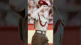 Beautiful 😍 Princess Leonor Update Military 🎖️ uniform viral beauty [upl. by Droffig]