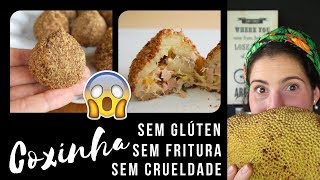 Coxinha fit assada com carne de jaca coxinha de jaca  Drica na Cozinha  Episódio 335 [upl. by Nylrem202]