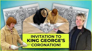 Invitation to King Georges Coronation [upl. by Julietta]