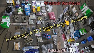 ERickshaws A to Z Spare Parts AvailableERickshaws Spare Parts Wholesale Business spareparts [upl. by Eliza]