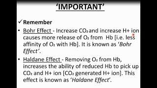 Bohrs and Haldane Effect [upl. by Lais589]