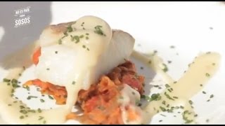 Receta de bacalao al pilpil con Jabo Irureta [upl. by Schechter527]