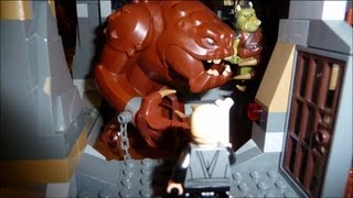 LEGO Star Wars 9516 Jabbas Palace and 75005 Rancor Pit [upl. by Oidivo]