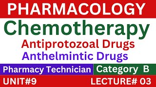 Antiprotozoal Drugs Anthelmintic Drugs  Antifungal Drugs  Pharmacology [upl. by Haem555]