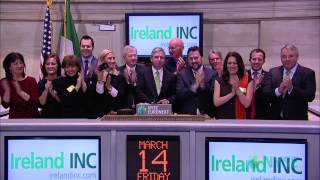 New York Stock Exchange Hosts Ireland Day [upl. by Mourant]