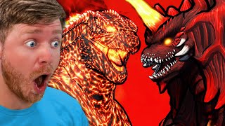 Reacting to THERMO EVOLVED GODZILLA vs DESTOROYAH [upl. by Chatav254]