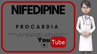 💊What is nifedipine Side effects uses mechanism of action doses of nifedipine Procardia💊 [upl. by Enyawed89]