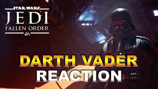 Livestream REACTION Star Wars Jedi Fallen Order  Darth Vader [upl. by Anaj867]