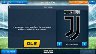 How To Import Juventus Latest Logo And Kits In Dream League Soccer 2019 [upl. by Amikan347]