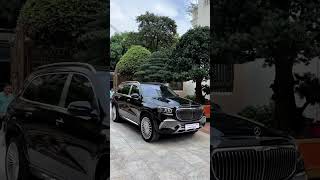 Maybach GLS 600 part 14 bounce mode Maybach gls Benz gls disco mode [upl. by Chere]