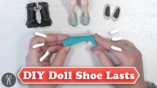 BLYTHE DIY  Doll Shoe Lasts  Shoemaking for Dolls [upl. by Hayimas]