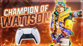 CHAMPION of Controller Wattson  Apex Legends [upl. by Roter843]