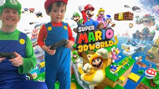 Super Mario 3D World World 63  Handson Hall  Green Stars and Stamp [upl. by Aggarwal]