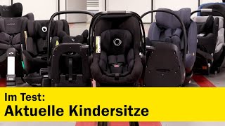 Kindersitztest Herbst 2022 Gute Noten danke setzen  ÖAMTC [upl. by Gentes]