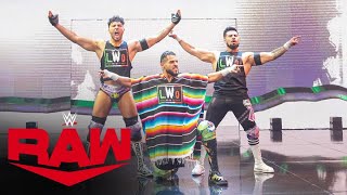 The LWOs new entrance music Raw highlights April 24 2023 [upl. by Trinity]