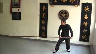 Grand Master Ng Wah Sum 66 Long Pole [upl. by Esorylime]