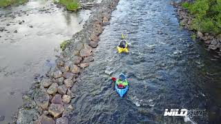 Packrafting in Arvidsjaur in Swedish Lapland [upl. by Nerraw]